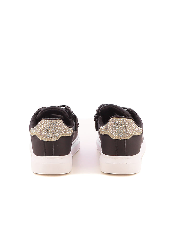 Sneakers stringate bambina MELANIA M2546 nero | Costa Superstore