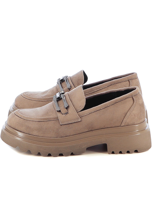 Mocassini donna MINU BL23272 beige scuro | Costa Superstore