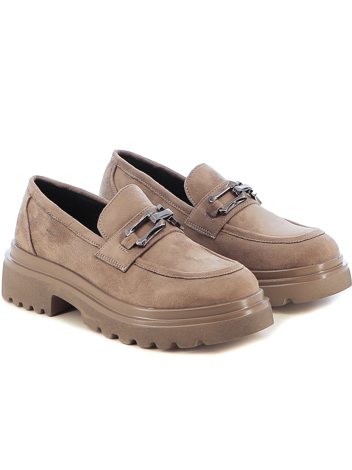 Mocassini donna MINU BL23272 beige scuro | Costa Superstore