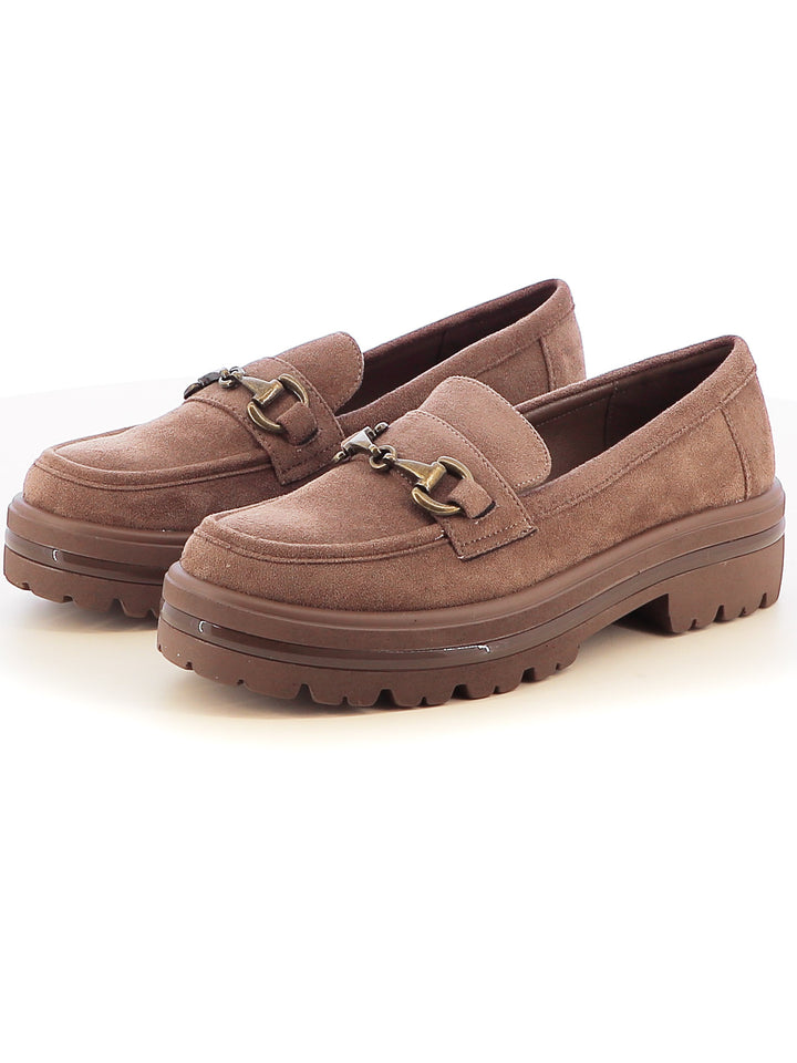 Mocassini donna MINU BL69238-14 beige scuro | Costa Superstore