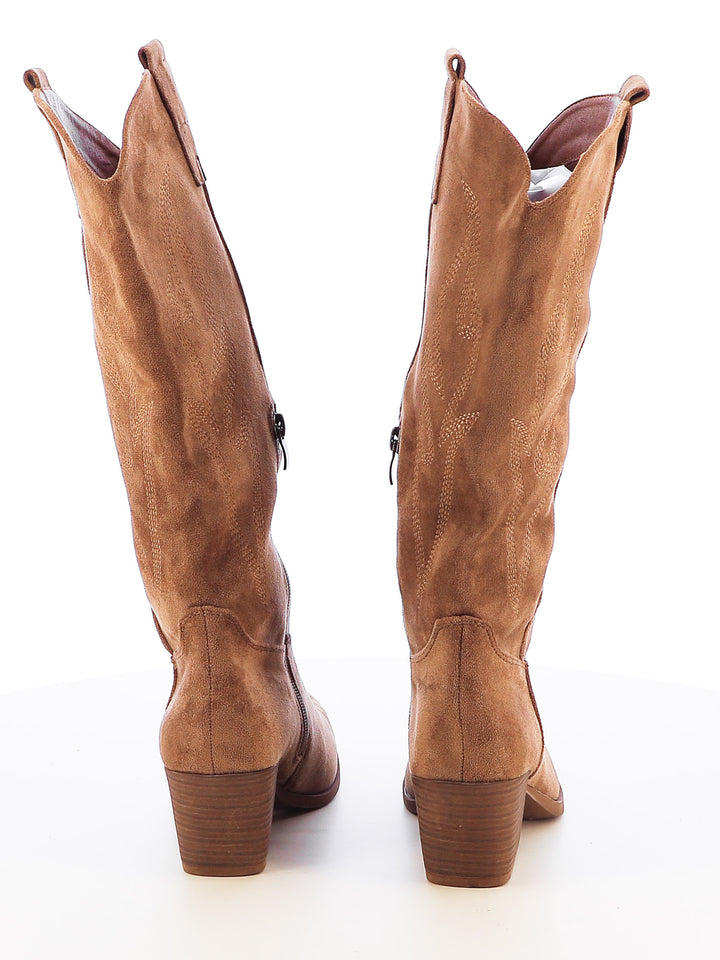 Stivali texani donna MINU H3W2058Y-49 CAM beige scuro | Costa Superstore
