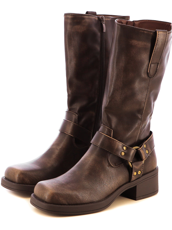 Tronchetti donna MINU H69561-2 marrone | Costa Superstore