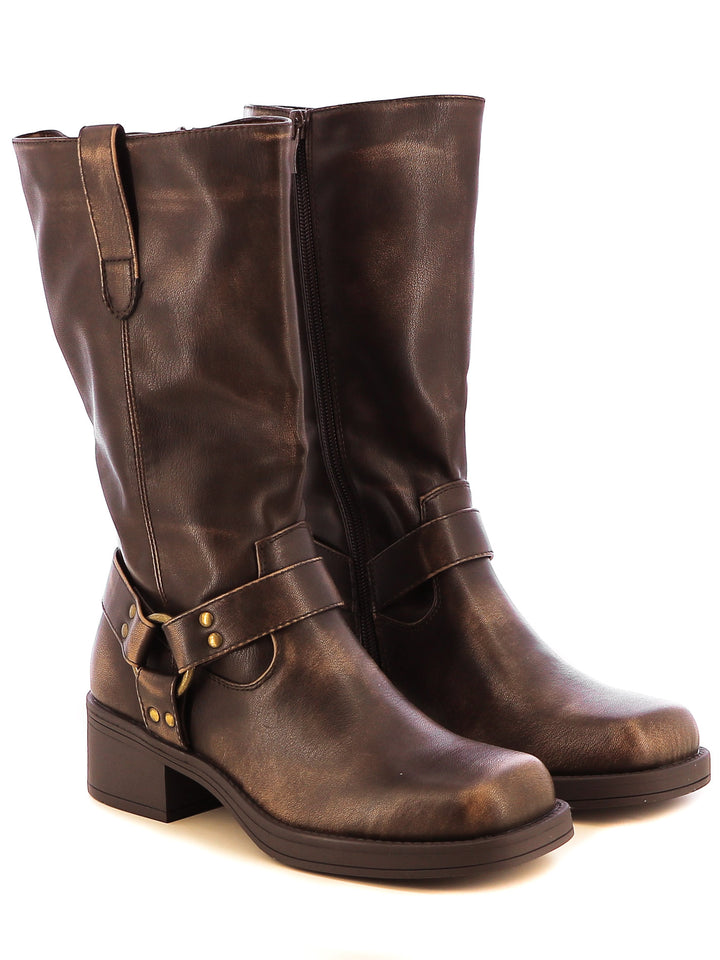 Tronchetti donna MINU H69561-2 marrone | Costa Superstore
