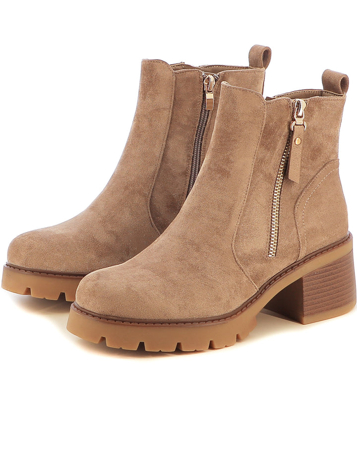 Tronchetti donna MINU KMD24W-7E beige scuro | Costa Superstore