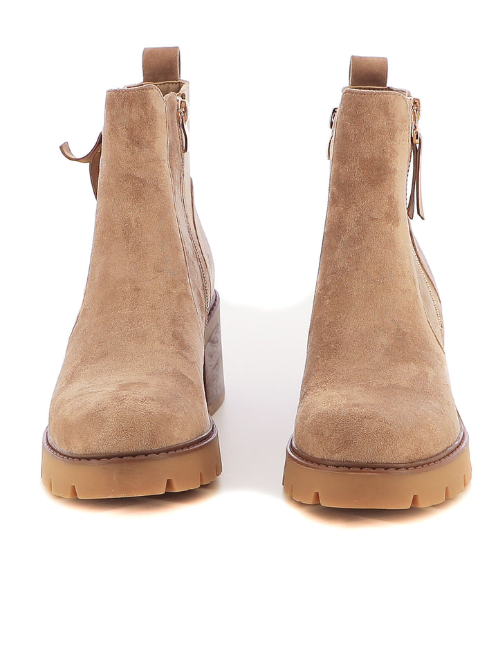 Tronchetti donna MINU KMD24W-7E beige scuro | Costa Superstore