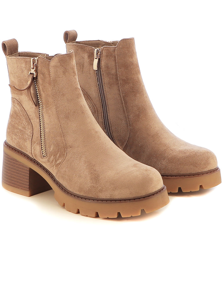 Tronchetti donna MINU KMD24W-7E beige scuro | Costa Superstore