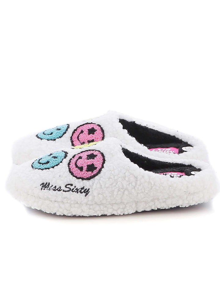 Pantofole donna MISS SIXTY 3052 bianco | Costa Superstore