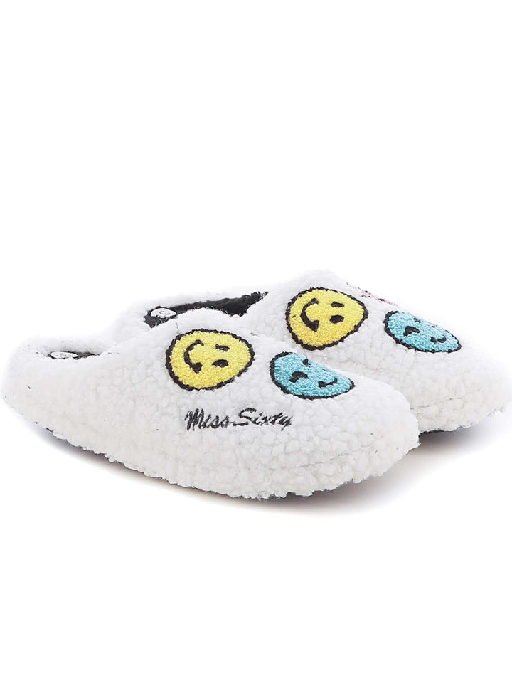 Pantofole donna MISS SIXTY 3052 bianco | Costa Superstore