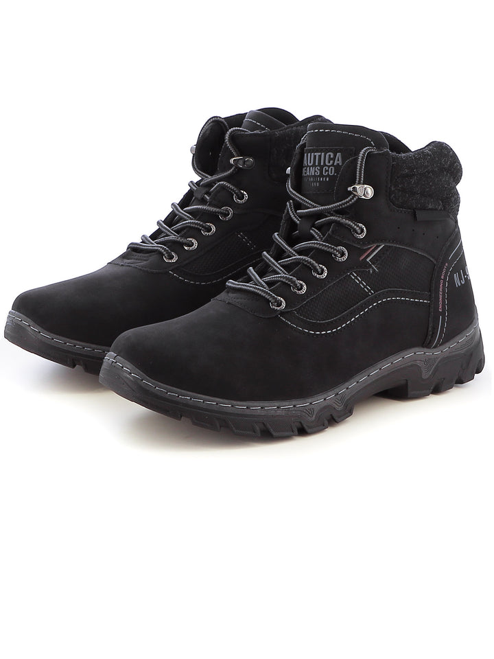 Scarponcini uomo NAUTICA JEANS NJM426G50 nero | Costa Superstore