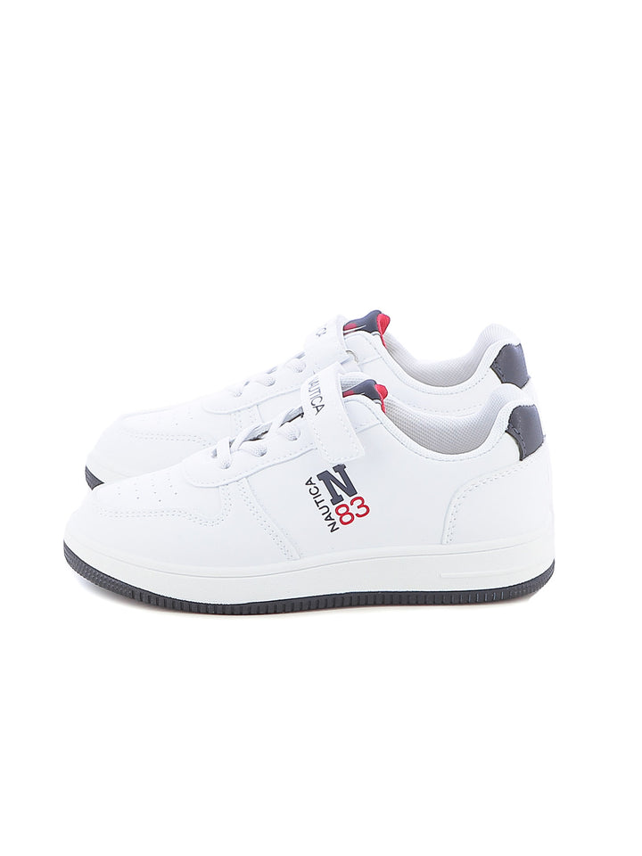 Sneakers con strappi bambino NAUTICA NTB426F51 bianco blu | Costa Superstore
