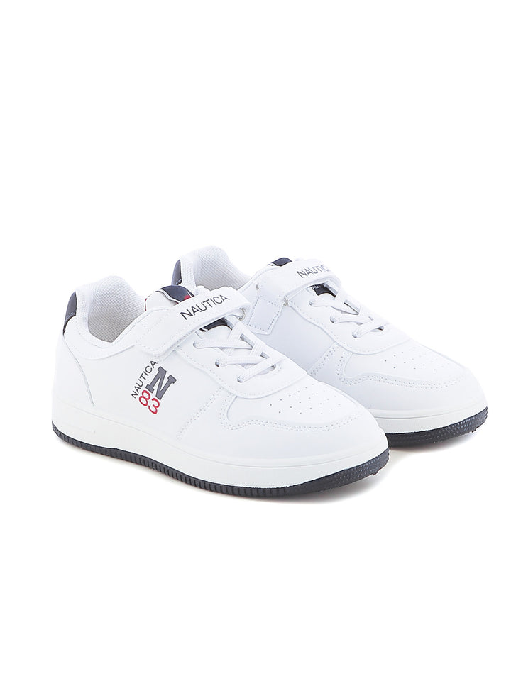 Sneakers con strappi bambino NAUTICA NTB426F51 bianco blu | Costa Superstore