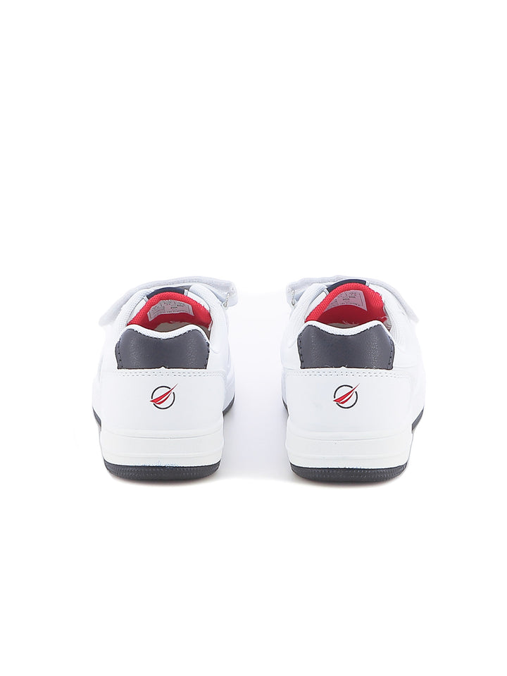 Sneakers con strappi bambino NAUTICA NTB426F51 bianco blu | Costa Superstore