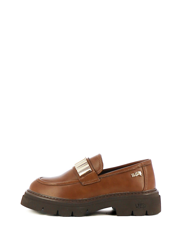 Mocassini donna NAZARENO GABRIELLI 2122 cuoio | Costa Superstore