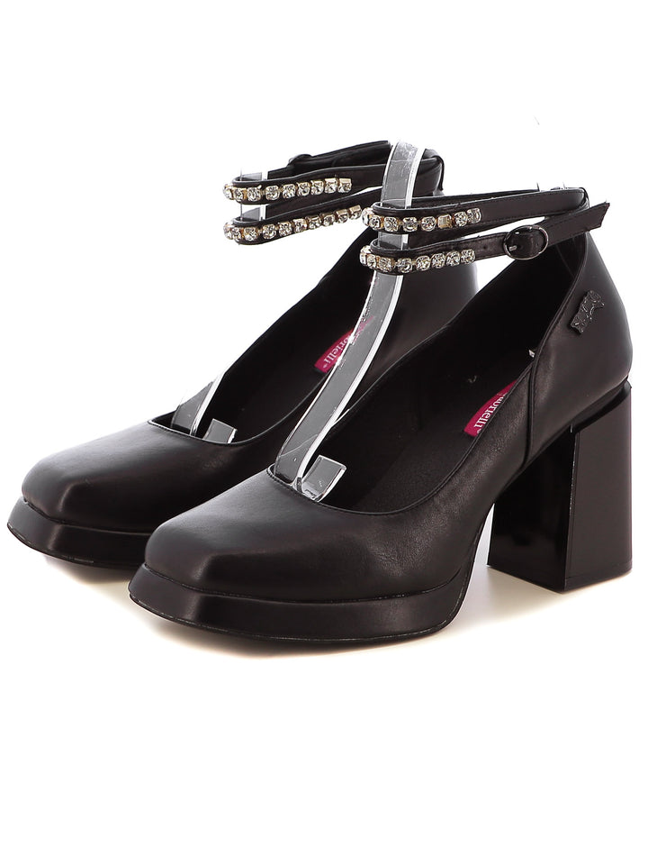 Décolleté con cinturino donna NAZARENO GABRIELLI 8820 nero | Costa Superstore
