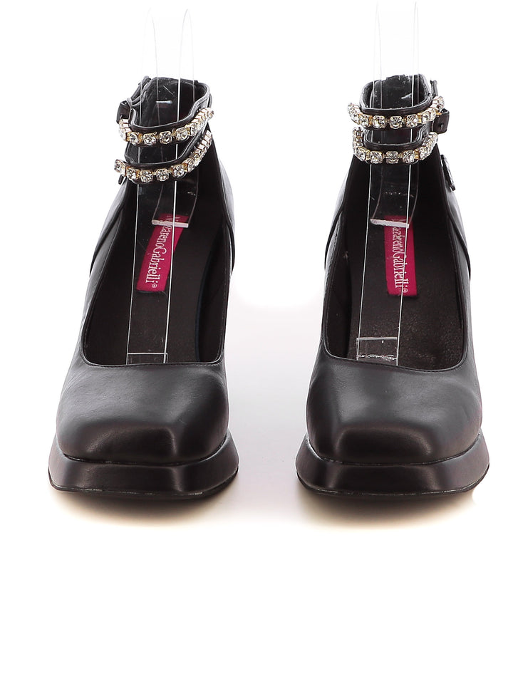 Décolleté con cinturino donna NAZARENO GABRIELLI 8820 nero | Costa Superstore