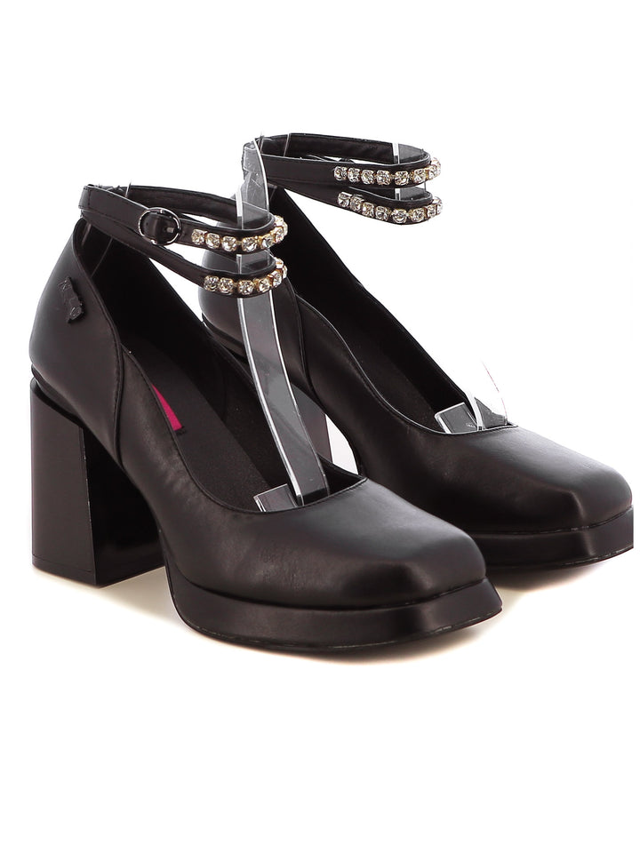 Décolleté con cinturino donna NAZARENO GABRIELLI 8820 nero | Costa Superstore