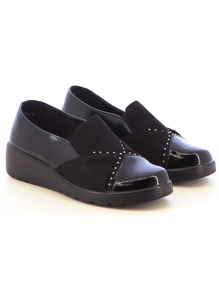 Mocassini donna RANYA MD24W 6A nero | Costa Superstore