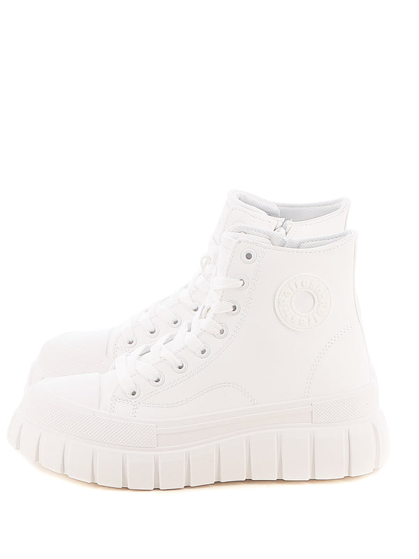 Sneakers a collo alto donna REFRESH 172359 bianco | Costa Superstore