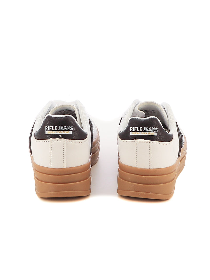 Sneakers stringate donna RIFLE RFW426H05 bianco | Costa Superstore