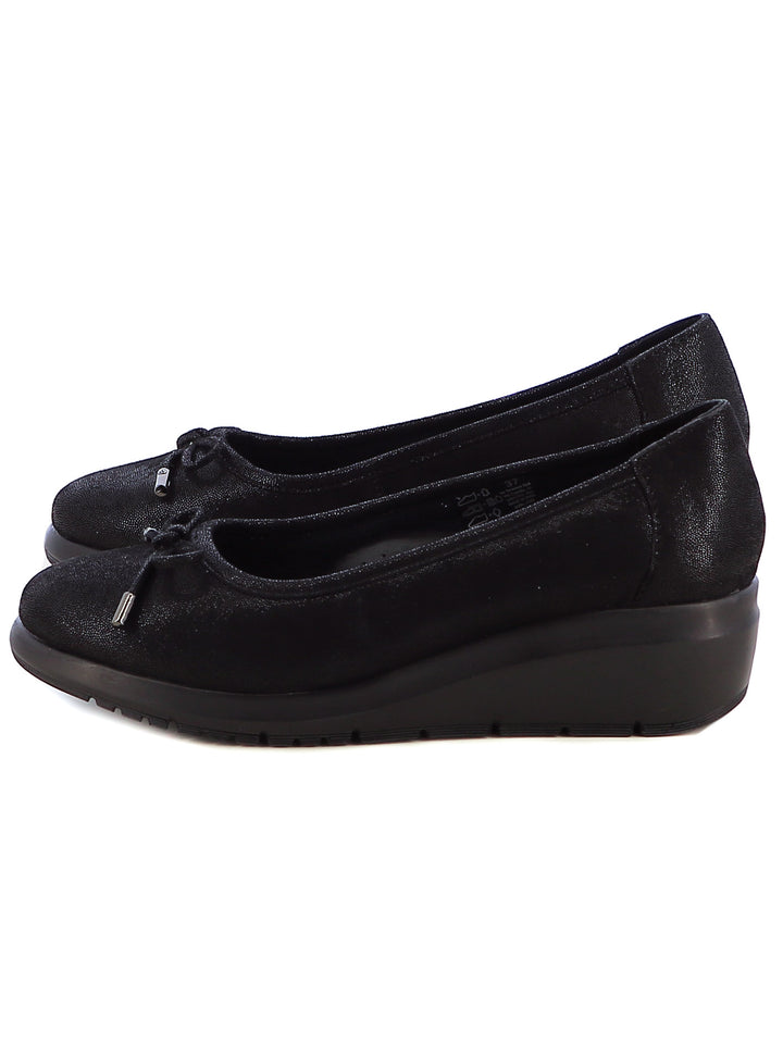 Ballerine a punta tonda donna RIPOSELLA ROSA WA04 nero | Costa Superstore