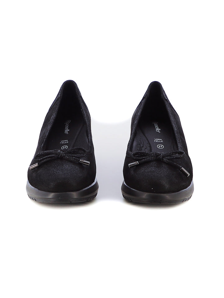 Ballerine a punta tonda donna RIPOSELLA ROSA WA04 nero | Costa Superstore