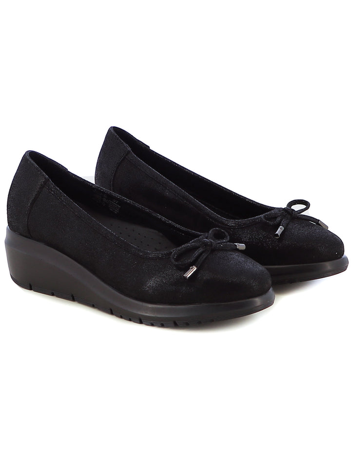 Ballerine a punta tonda donna RIPOSELLA ROSA WA04 nero | Costa Superstore