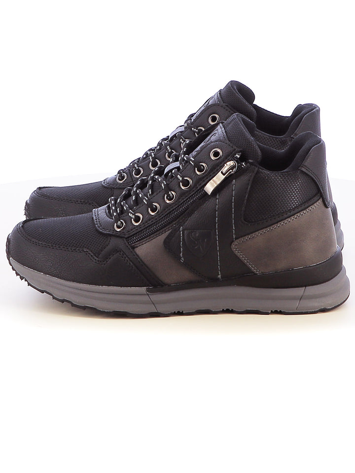 Scarponcini uomo SIMONE VINCI M29-B nero | Costa Superstore