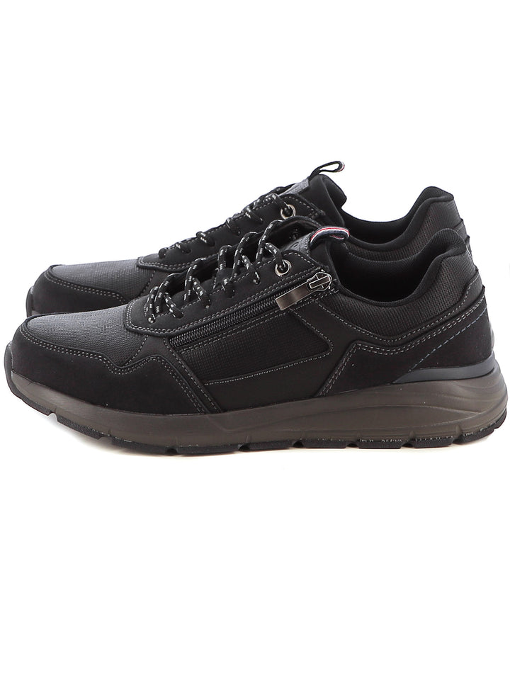 Stringate sportive uomo SIMONE VINCI MOD14 nero | Costa Superstore
