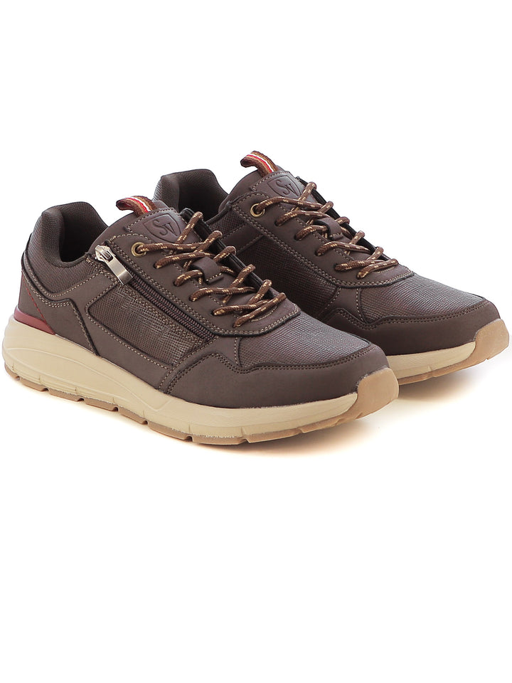 Stringate sportive uomo SIMONE VINCI MOD14 marrone | Costa Superstore