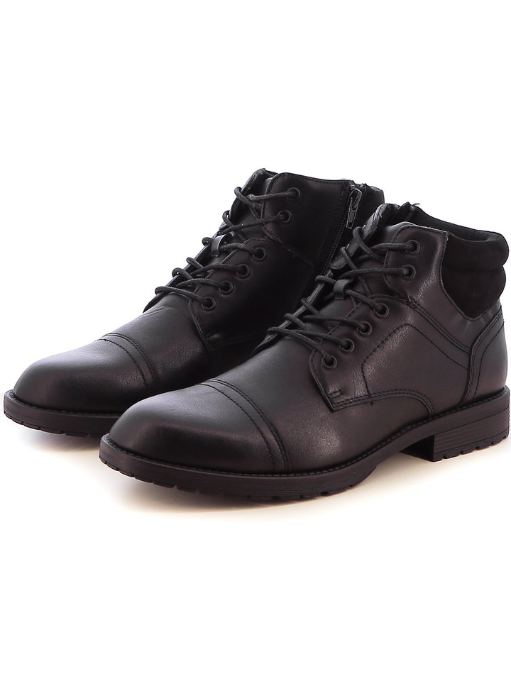 Scarponcini uomo SIMONE VINCI PX231230-7 nero | Costa Superstore