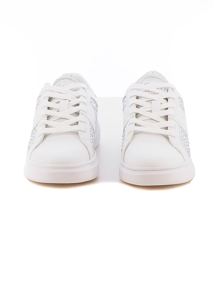 Sneakers stringate donna SOPRANI COUTURE SCW424P97 bianco | Costa Superstore