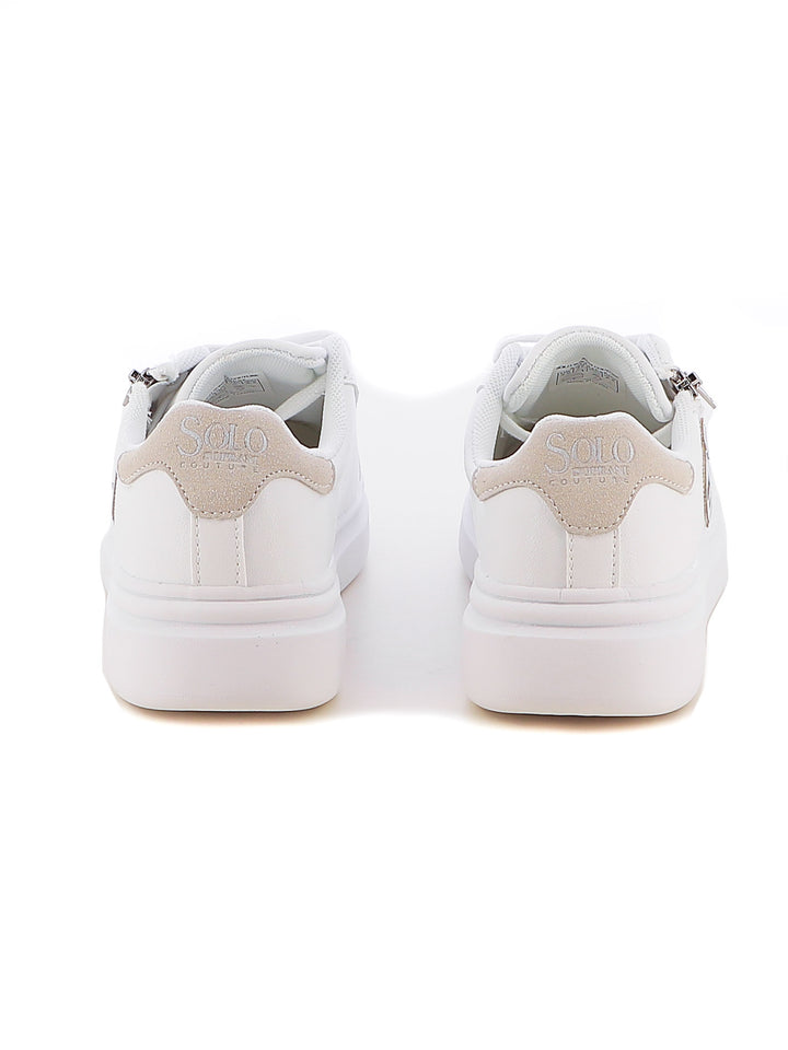 Sneakers stringate donna SOPRANI COUTURE SCW424P98 bianco | Costa Superstore