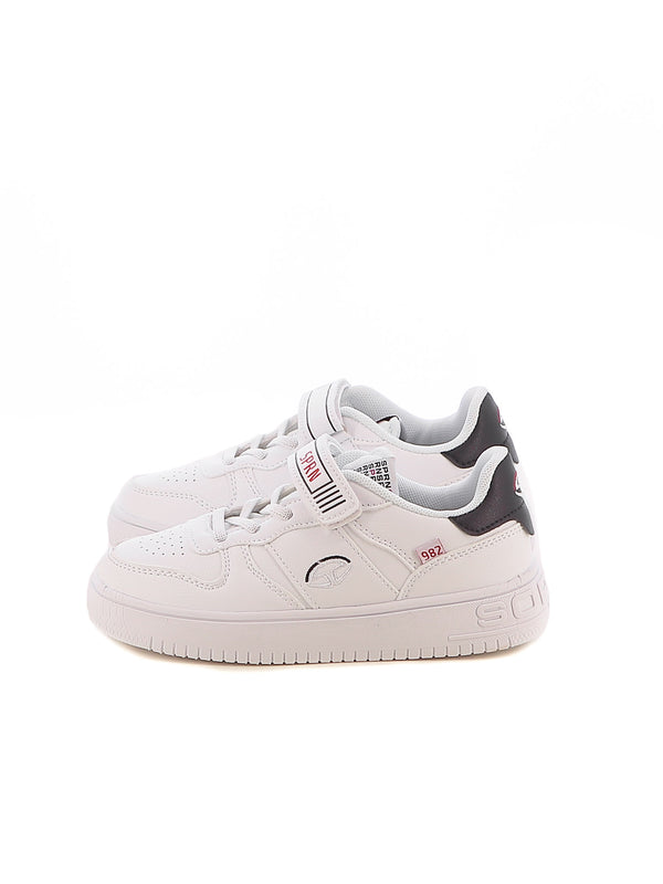 Sneakers con strappi bambino SOPRANI SPORT SPK424R00B bianco blu | Costa Superstore