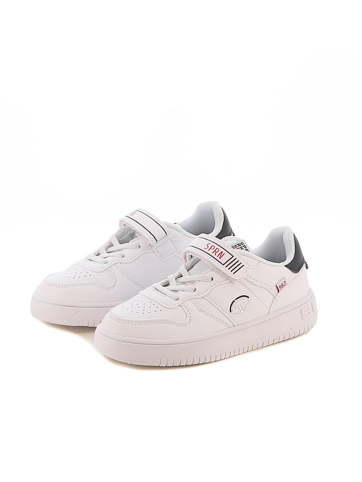 Sneakers con strappi bambino SOPRANI SPORT SPK424R00B bianco blu | Costa Superstore