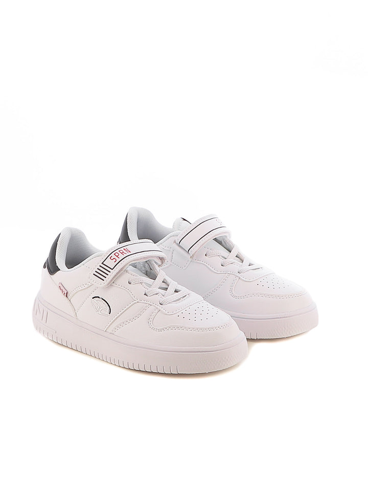 Sneakers con strappi bambino SOPRANI SPORT SPK424R00B bianco blu | Costa Superstore