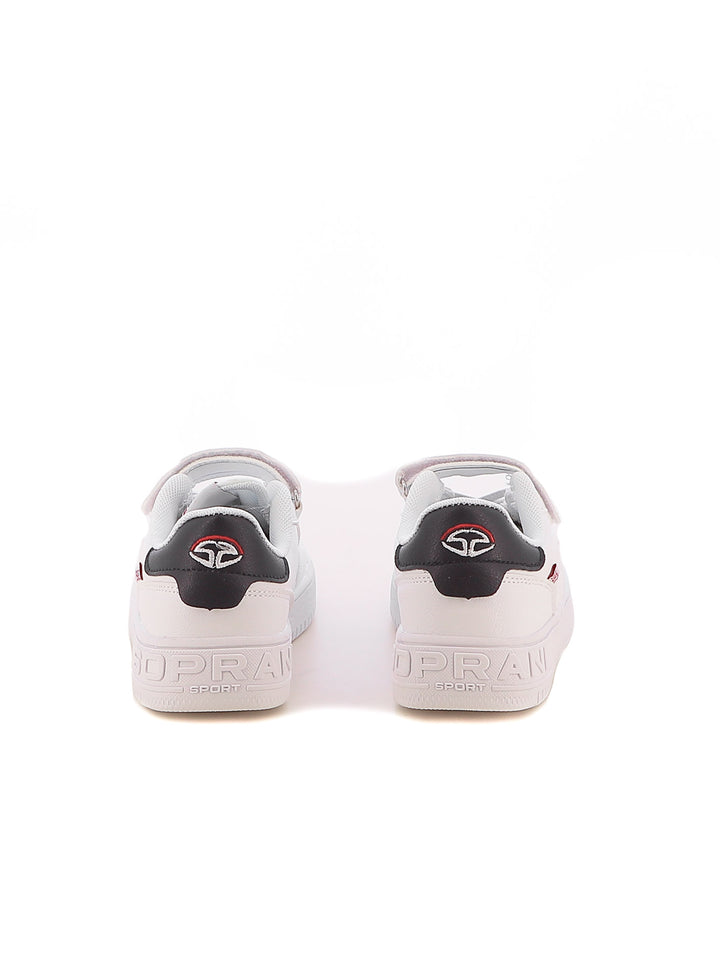 Sneakers con strappi bambino SOPRANI SPORT SPK424R00B bianco blu | Costa Superstore