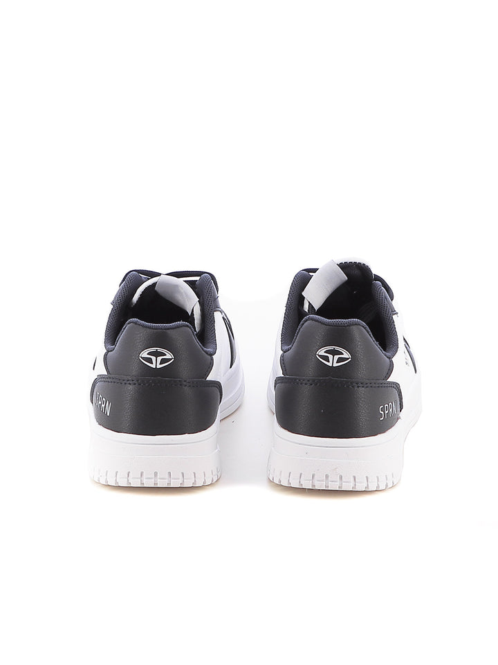 Sneakers stringate ragazzo SOPRANI SPORT SPK424R04C bianco blu | Costa Superstore