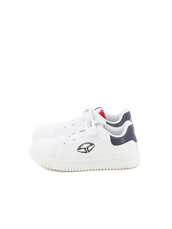 Sneakers con strappi bambino SOPRANI SPORT SPK426R60A bianco blu | Costa Superstore