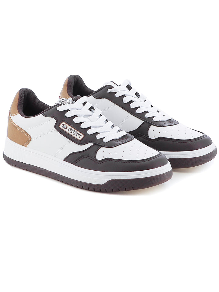 Sneakers stringate uomo SOPRANI SPORT SPM427R15 bianco nero | Costa Superstore