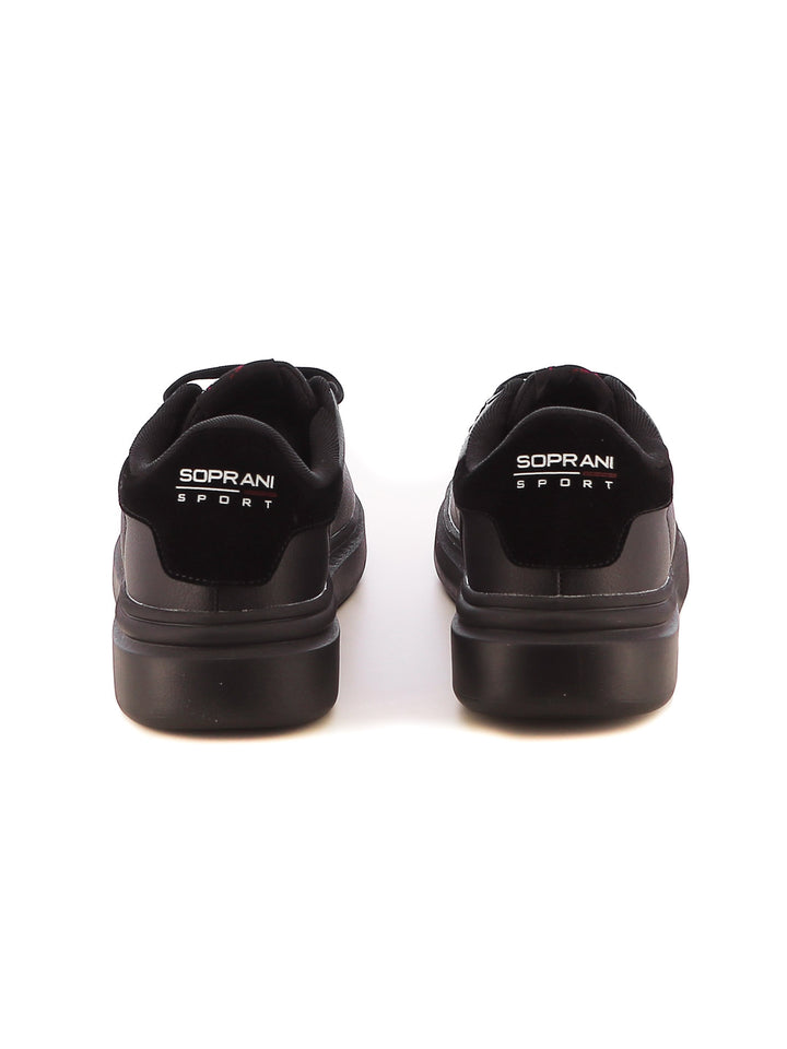 Sneakers stringate uomo SOPRANI SPORT SPM428R02 nero | Costa Superstore