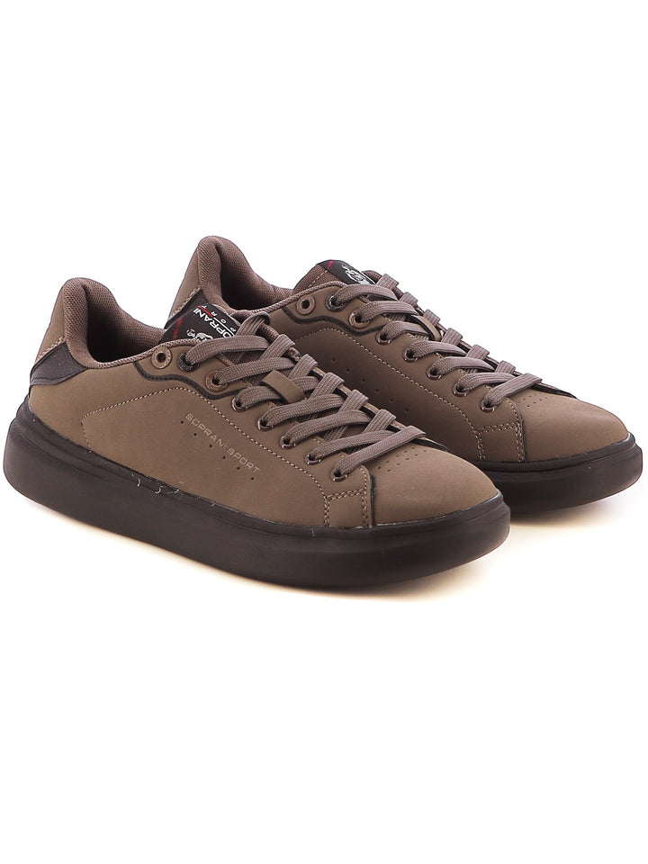 Sneakers stringate uomo SOPRANI SPORT SPM428R04 marrone | Costa Superstore