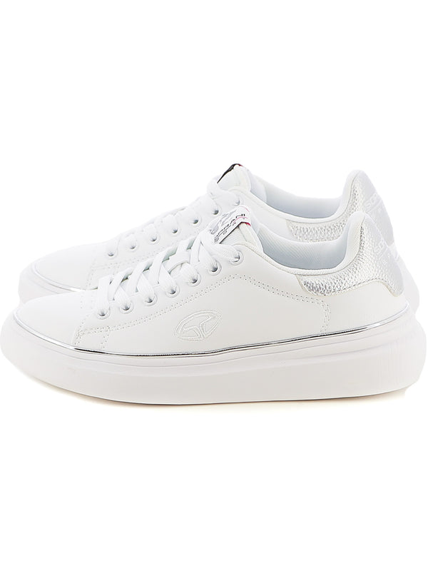 Sneakers stringate donna SOPRANI SPORT SPW428R02 bianco | Costa Superstore