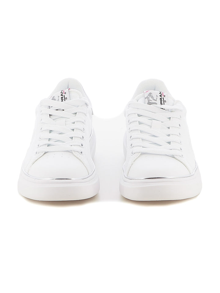 Sneakers stringate donna SOPRANI SPORT SPW428R02 bianco | Costa Superstore