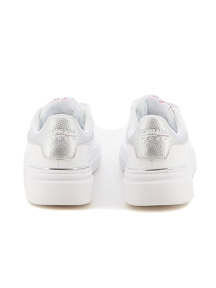 Sneakers stringate donna SOPRANI SPORT SPW428R02 bianco | Costa Superstore