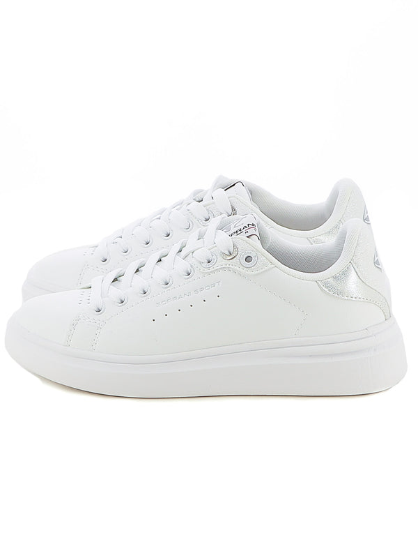 Sneakers stringate donna SOPRANI SPORT SPW428R04 bianco | Costa Superstore