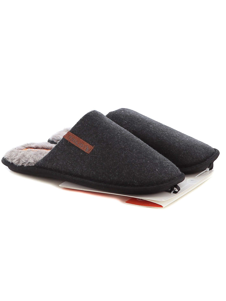 Pantofole uomo TIGLIO HOME 11107 grigio scuro | Costa Superstore