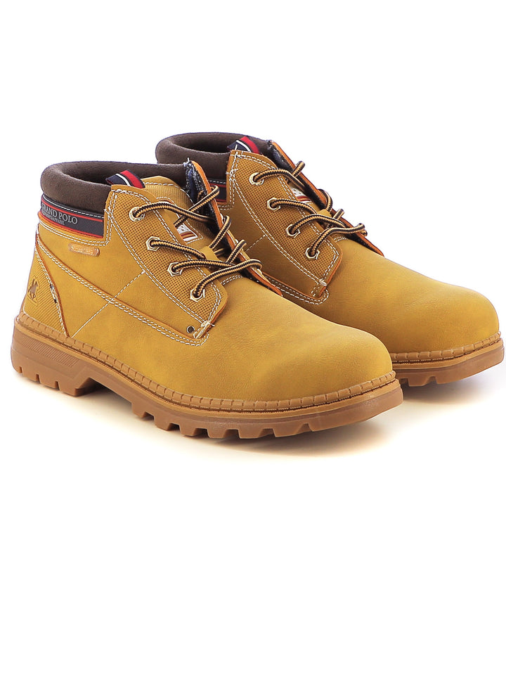 Scarponcini uomo US GRAND POLO GPM421000 giallo | Costa Superstore