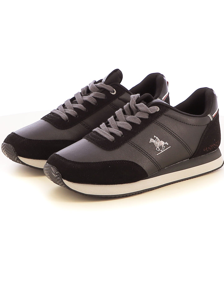 Sneakers stringate uomo US GRAND POLO GPM423001 nero | Costa Superstore