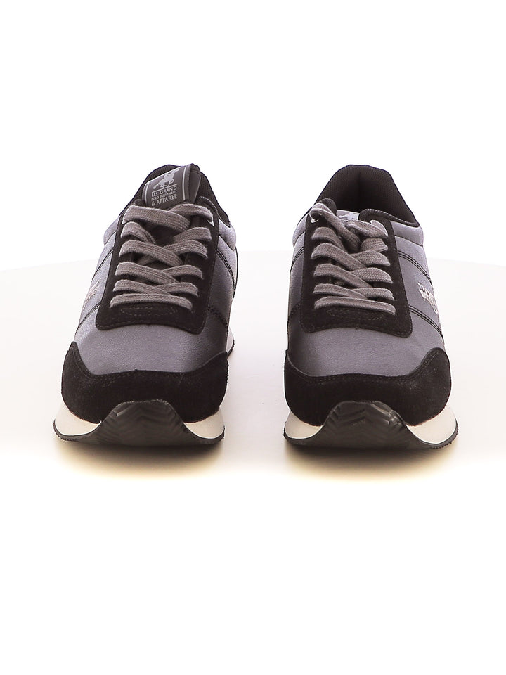 Sneakers stringate uomo US GRAND POLO GPM423001 nero | Costa Superstore