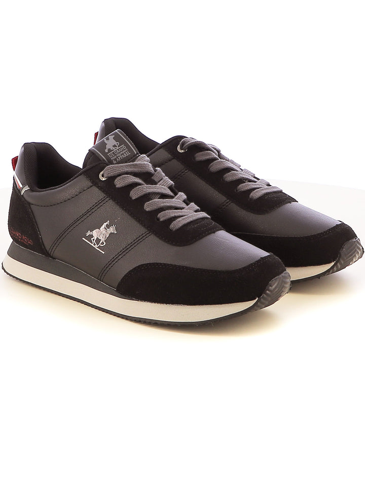 Sneakers stringate uomo US GRAND POLO GPM423001 nero | Costa Superstore